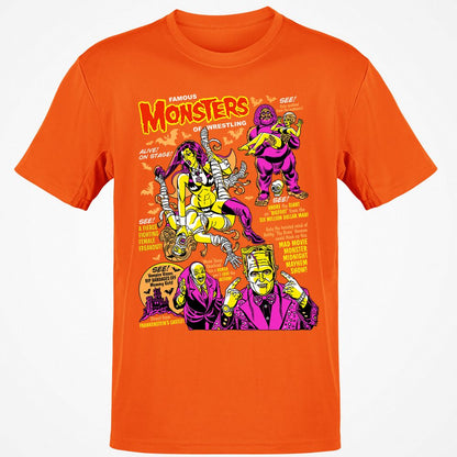 Classic Unisex T-Shirt - XZX8C9HK - Orange - 8