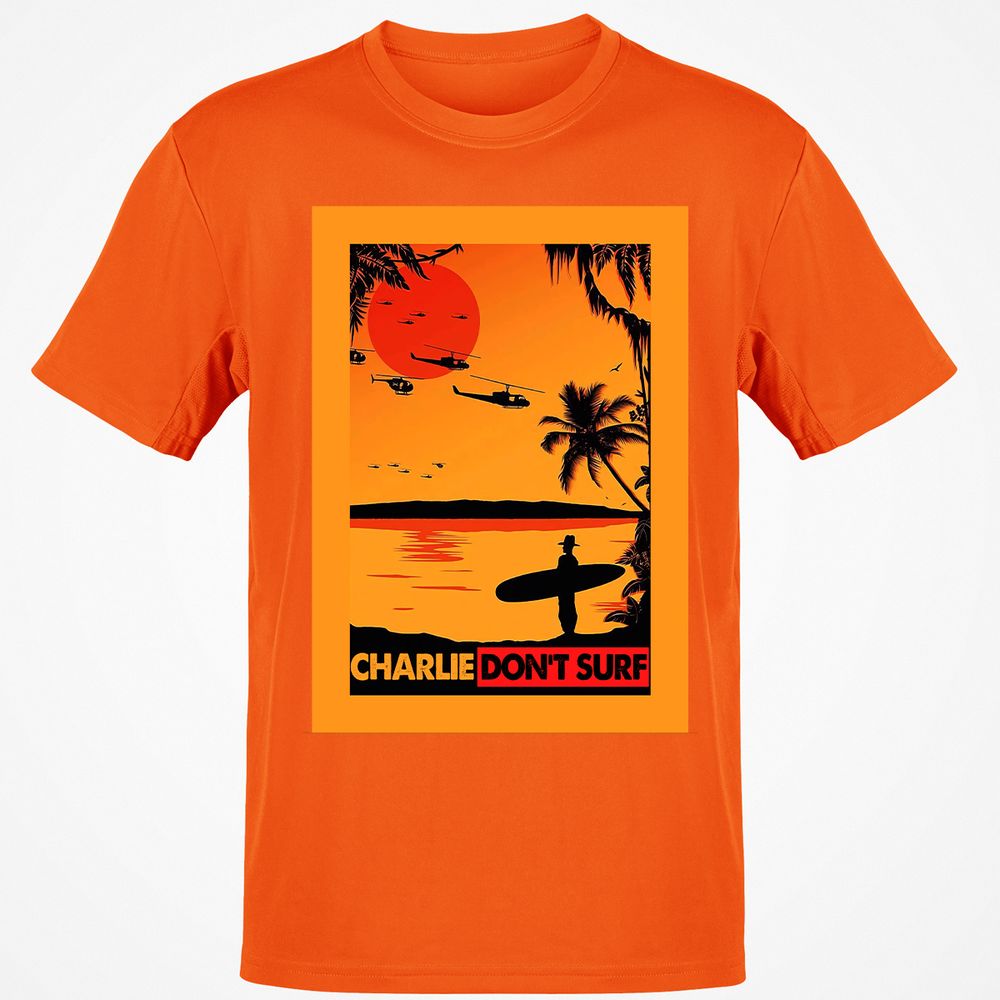 Classic Unisex T-Shirt - 7BA1UEPZ - Orange - 8