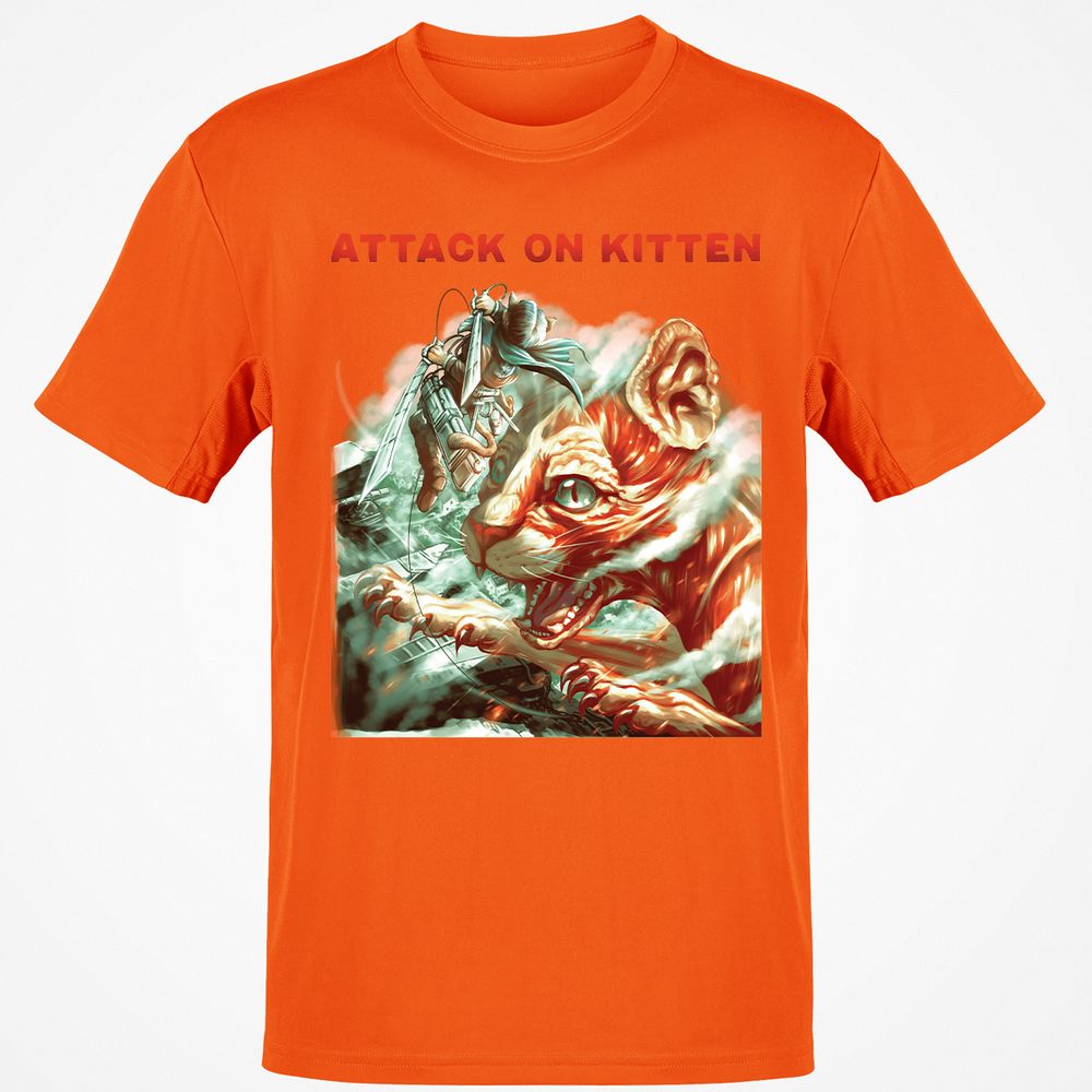 Classic Unisex T-Shirt - SEGJYTFH - Orange - 8