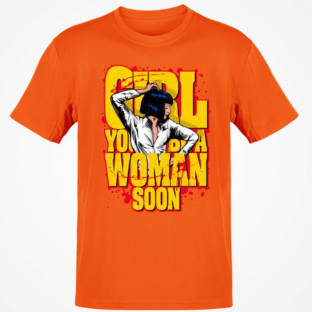 Classic Unisex T-Shirt - 8FUJSQJN - Orange - 8