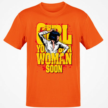 Classic Unisex T-Shirt - 8FUJSQJN - Orange - 8