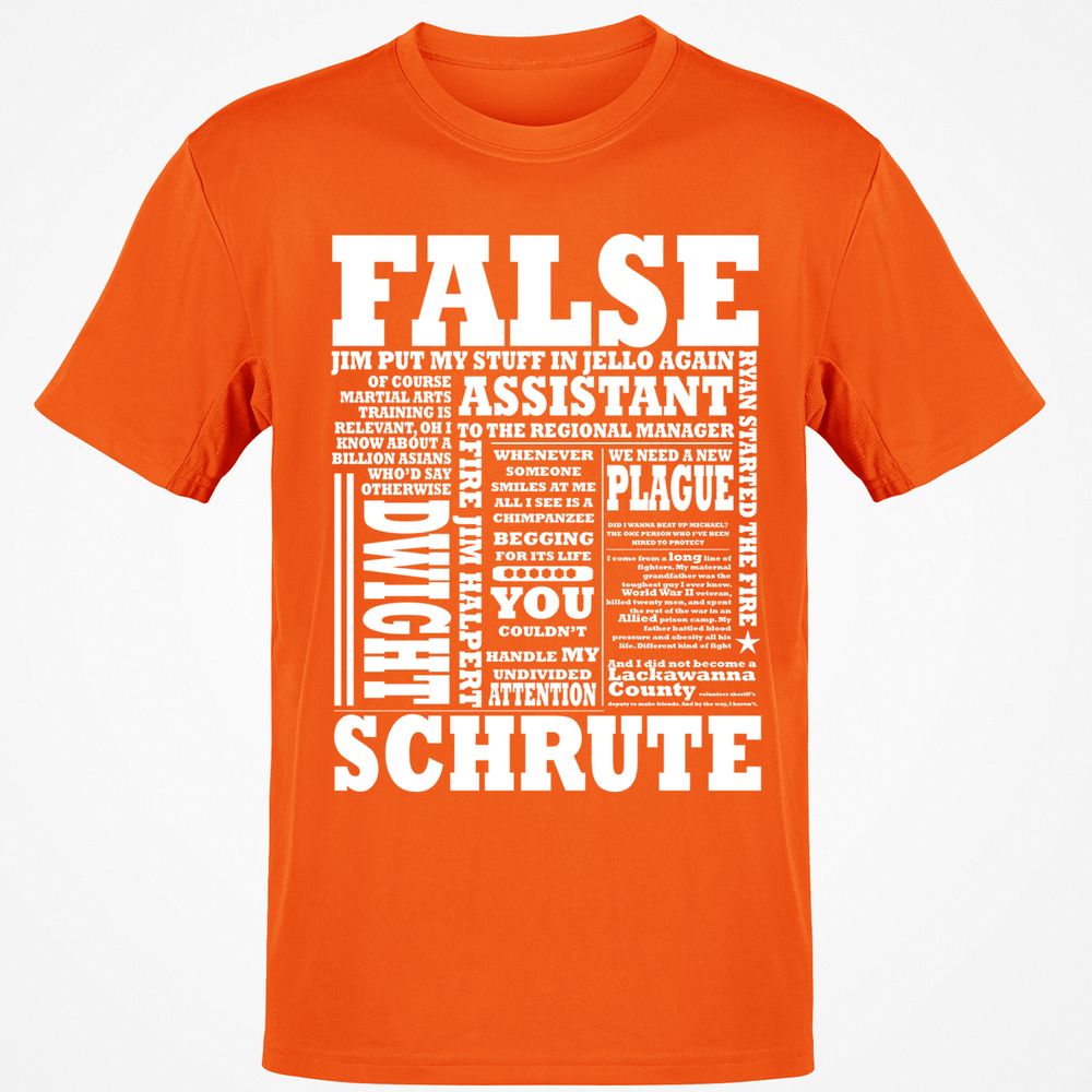 Classic Unisex T-Shirt - TXMUHREA - Orange - 8