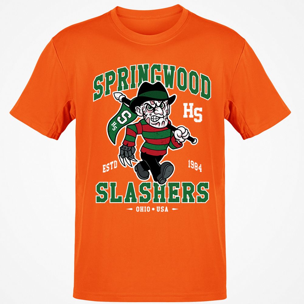 Classic Unisex T-Shirt - QSNUTUM4 - Orange - 8