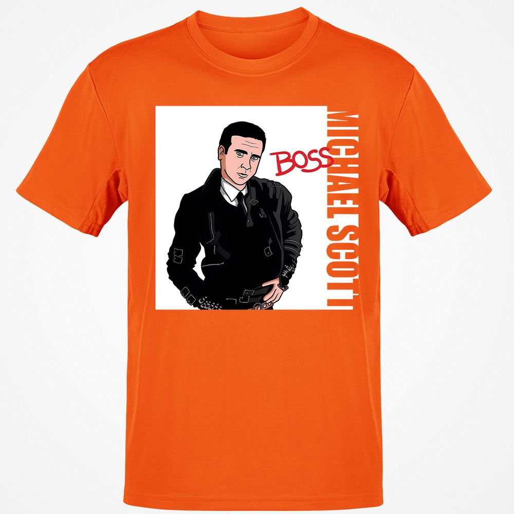 Classic Unisex T-Shirt - HUXNX8M1 - Orange - 8