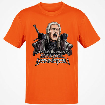 Classic Unisex T-Shirt - 4L2KJE9M - Orange - 8