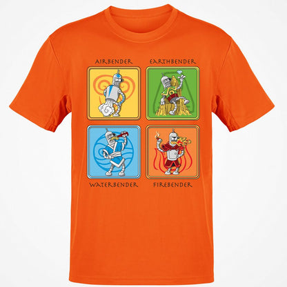 Classic Unisex T-Shirt - RE85DB6Q - Orange - 8