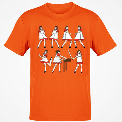 Classic Unisex T-Shirt - 4ZK7SKG1 - Orange - 8