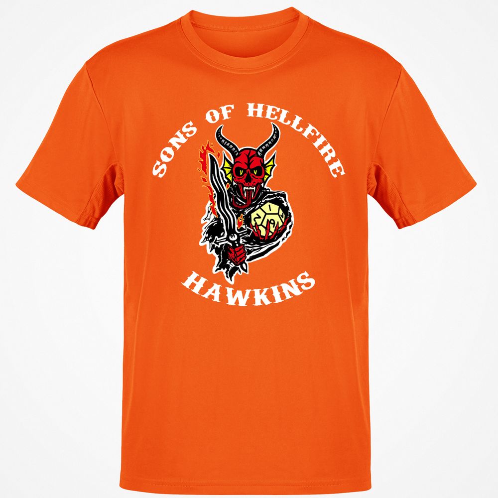 Classic Unisex T-Shirt - MJGHJCXK - Orange - 8