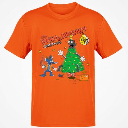 Classic Unisex T-Shirt - 8A7KUGQQ - Orange - 8