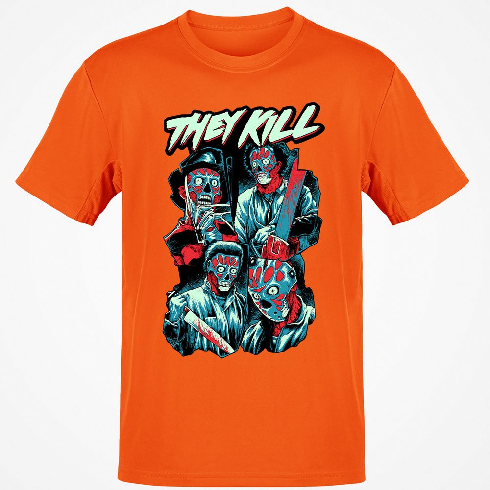 Classic Unisex T-Shirt - CELDRVFU - Orange - 8