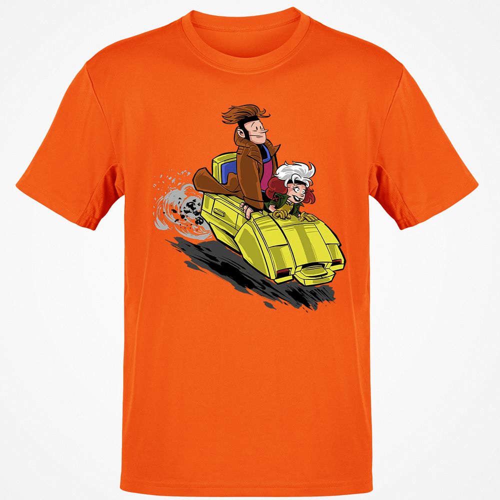 Classic Unisex T-Shirt - JQXNADC8 - Orange - 8