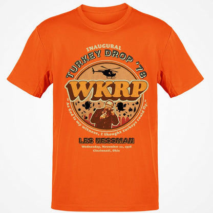 Classic Unisex T-Shirt - 7ZMKF4UA - Orange - 8