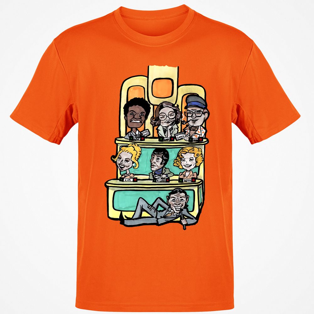 Classic Unisex T-Shirt - F4QHYXFL - Orange - 8