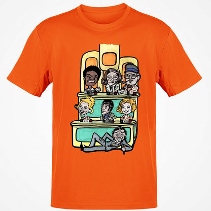 Classic Unisex T-Shirt - F4QHYXFL - Orange - 8