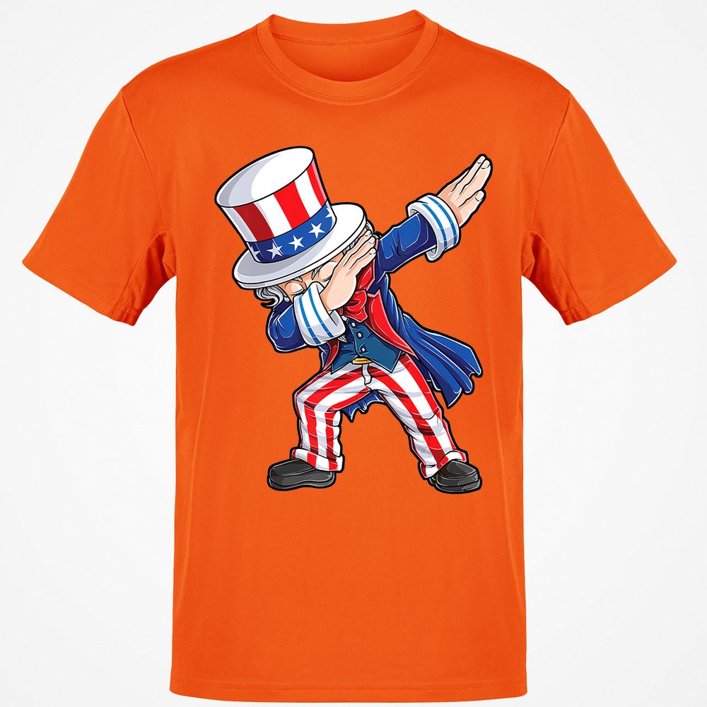 Classic Unisex T-Shirt - HYGH5RLV - Orange - 8