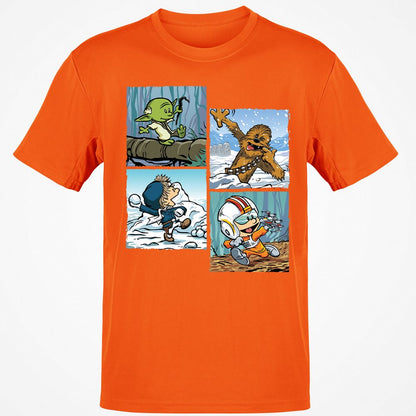 Classic Unisex T-Shirt - 7ZNEH7HM - Orange - 8