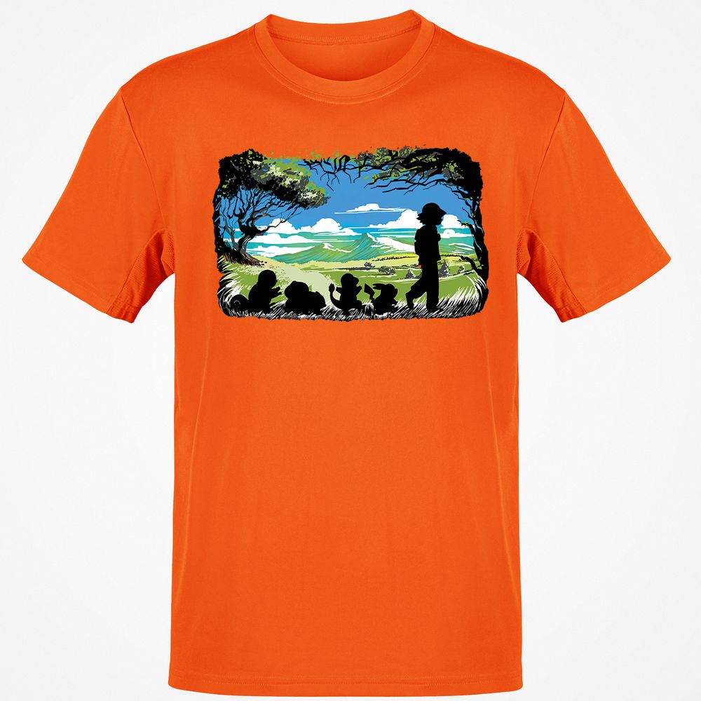 Classic Unisex T-Shirt - GMVUYWDM - Orange - 8