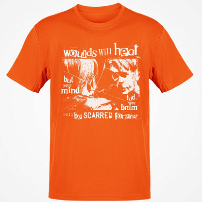Classic Unisex T-Shirt - DXJFRWZ2 - Orange - 8