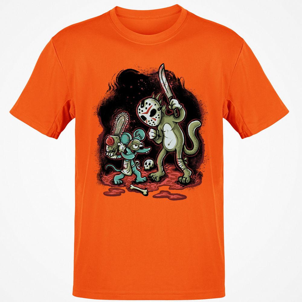 Classic Unisex T-Shirt - Q3L86EJ7 - Orange - 8