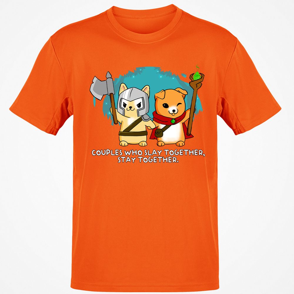 Classic Unisex T-Shirt - R2YV8DSW - Orange - 8