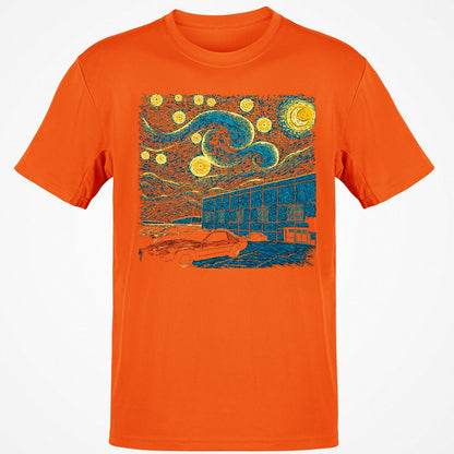 Classic Unisex T-Shirt - VXY8FGQT - Orange - 8