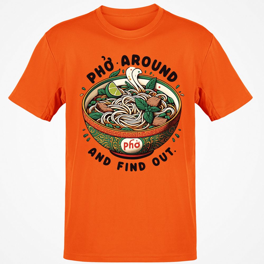 Classic Unisex T-Shirt - 5C1PYB3J - Orange - 8