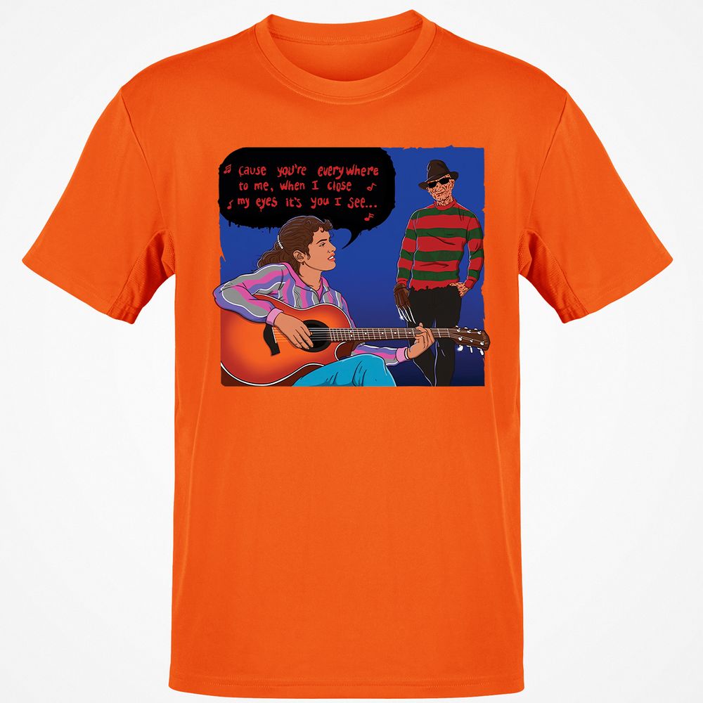 Classic Unisex T-Shirt - E5JCCXHB - Orange - 8