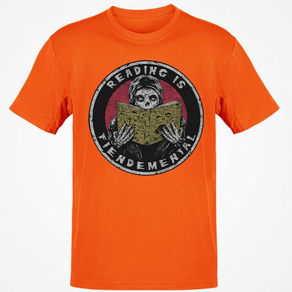 Reading Is Fiendemental - Orange - 8