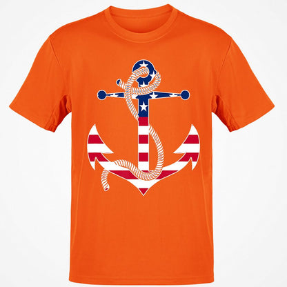 Classic Unisex T-Shirt - DV1LVWXX - Orange - 8