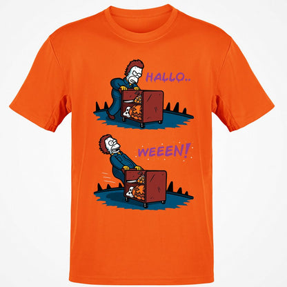 Classic Unisex T-Shirt - EYGXUVJE - Orange - 8