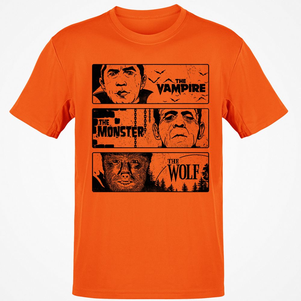 Classic Unisex T-Shirt - B7BT5CT4 - Orange - 8