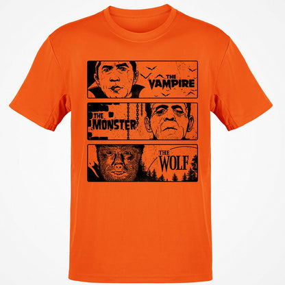 Classic Unisex T-Shirt - B7BT5CT4 - Orange - 8