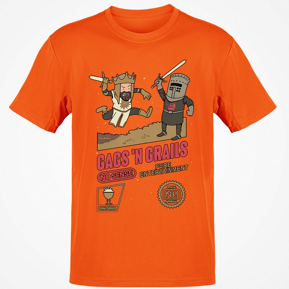 Classic Unisex T-Shirt - R3SF1MZC - Orange - 8