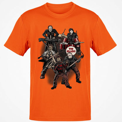 Classic Unisex T-Shirt - HRRU3KCY - Orange - 8