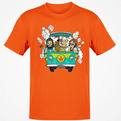 Classic Unisex T-Shirt - 484ENPKX - Orange - 8