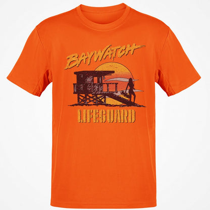Classic Unisex T-Shirt - ZJB6PXEQ - Orange - 8