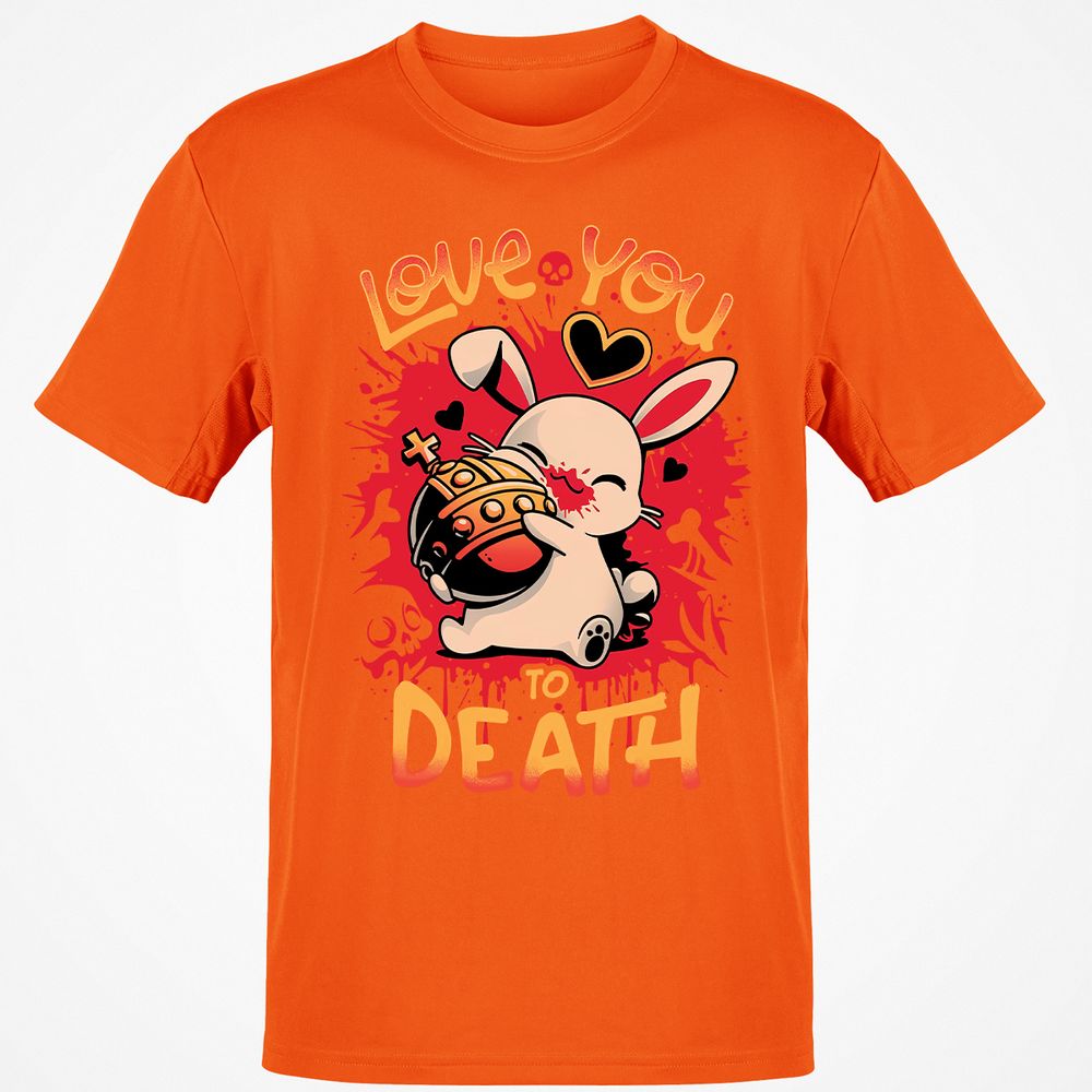 Classic Unisex T-Shirt - YJH72QZ2 - Orange - 8