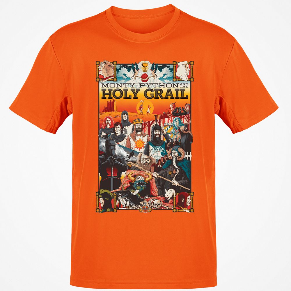 Classic Unisex T-Shirt - 5TU42VLM - Orange - 8