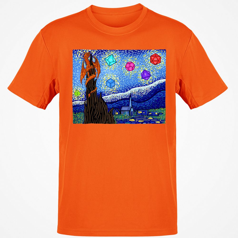 Classic Unisex T-Shirt - 4QHQZAXZ - Orange - 8