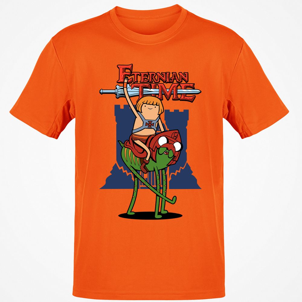 Classic Unisex T-Shirt - Q852FK5Z - Orange - 8