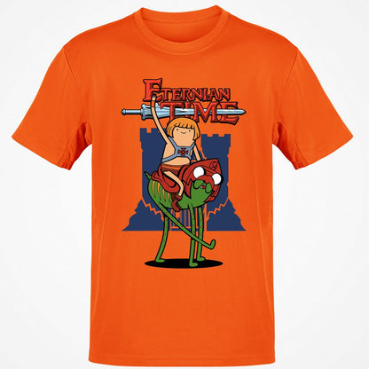 Classic Unisex T-Shirt - Q852FK5Z - Orange - 8