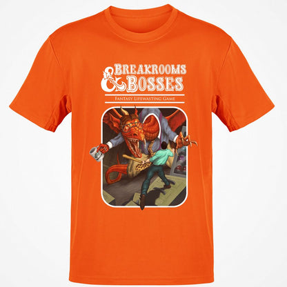 Classic Unisex T-Shirt - 3KHL5VJY - Orange - 8
