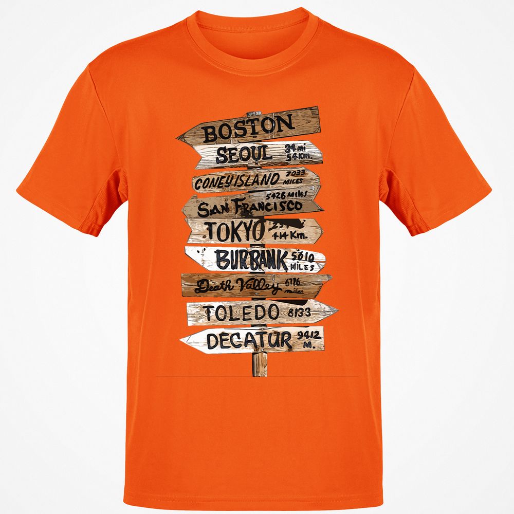 Classic Unisex T-Shirt - VMN9CBMP - Orange - 8