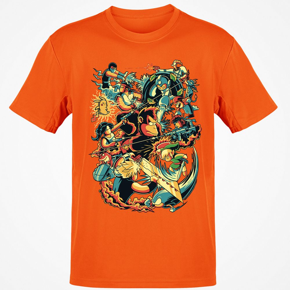 Classic Unisex T-Shirt - BJV6G5NS - Orange - 8
