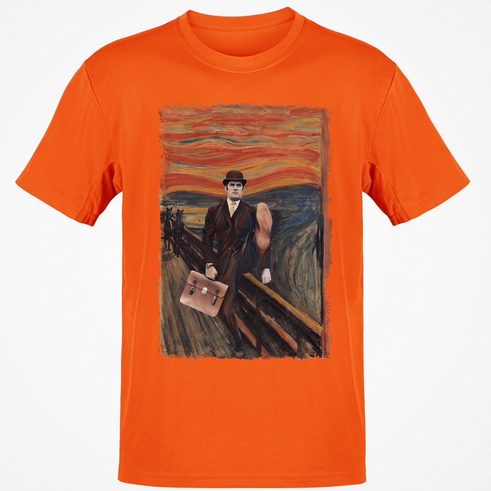 Classic Unisex T-Shirt - VXA8HUWM - Orange - 8