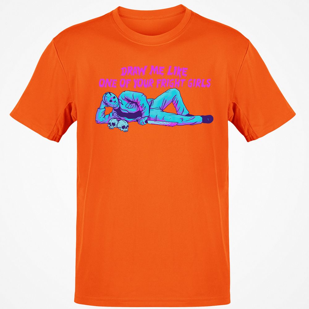Classic Unisex T-Shirt - XU5EPB9W - Orange - 8