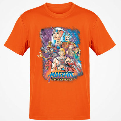 Classic Unisex T-Shirt - Q7WAF7ML - Orange - 8