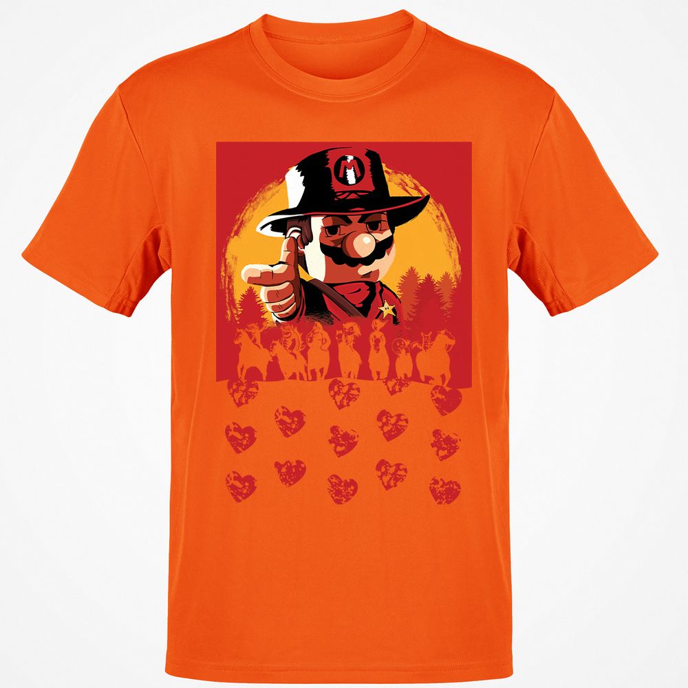 Classic Unisex T-Shirt - 7RGVJMQ5 - Orange - 8