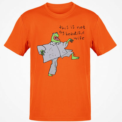 Classic Unisex T-Shirt - 4D55VJRY - Orange - 8