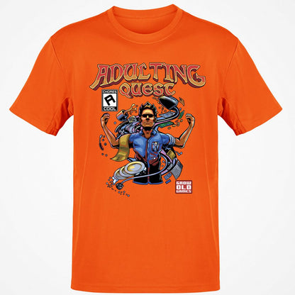 Classic Unisex T-Shirt - XKWCFCN8 - Orange - 8